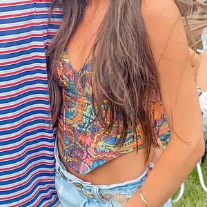 urban outfitters corset top